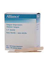 Tongue Depressors Wood, Non-sterile - Senior 6"