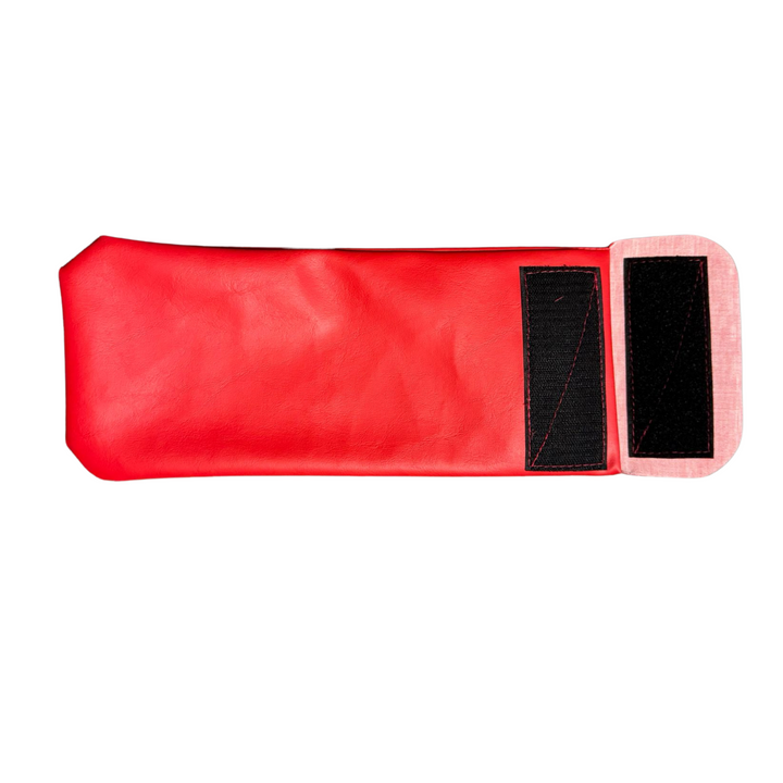Red Vinyl Sandbag 33.7 x 15.9cm