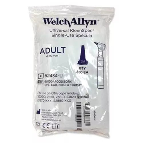 WelchAllyn® Universal Kleenspec® Othoscope Ear Specula