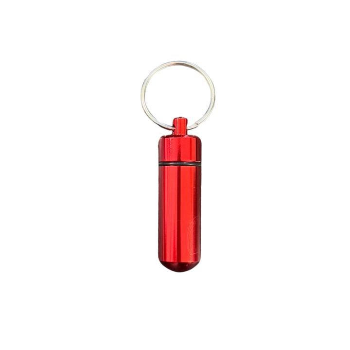 Stainless Steel Pill Key Chain