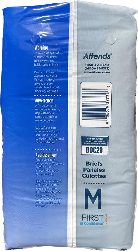 Attends Advanced Briefs Medium 24 count