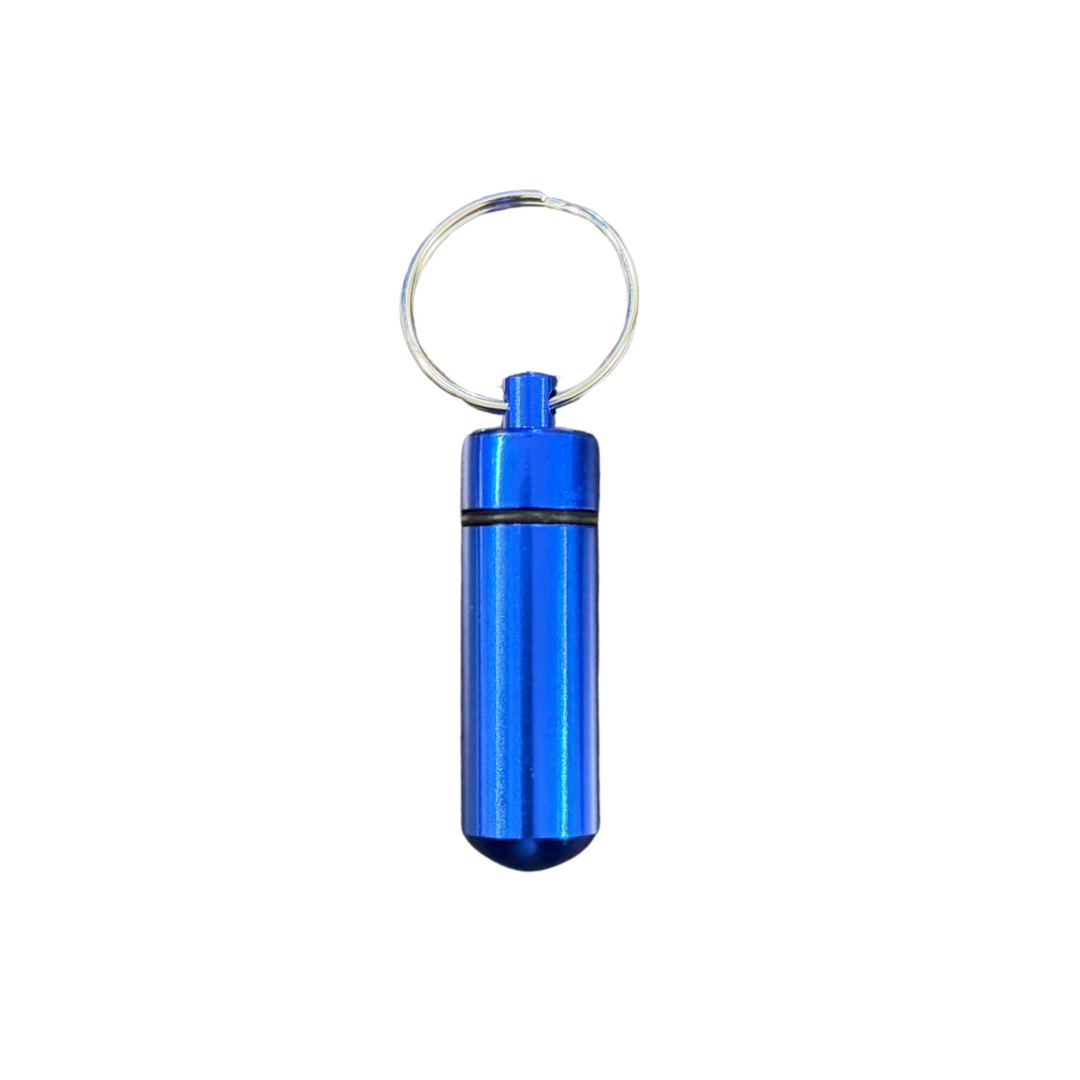 Stainless Steel Pill Key Chain