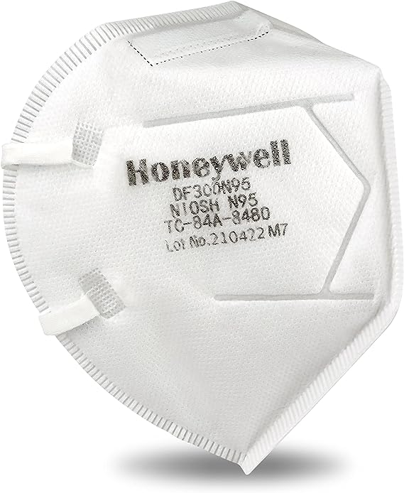 Honeywell DF300 N95 White Flatfold Disposable Respirator