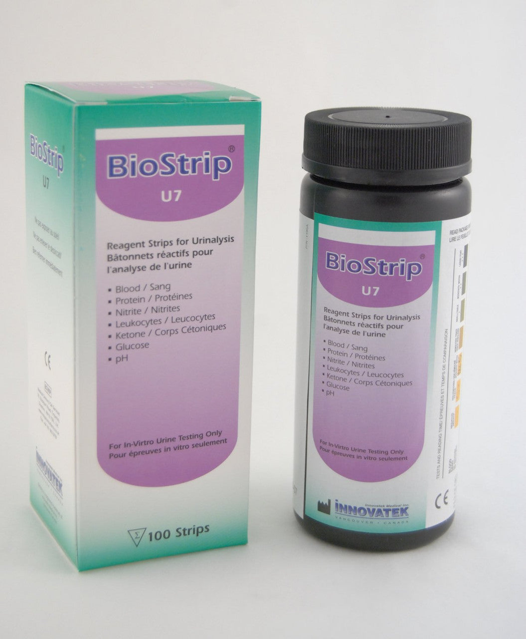 BioStrip Urinalysis 7 Parameter Test Strips