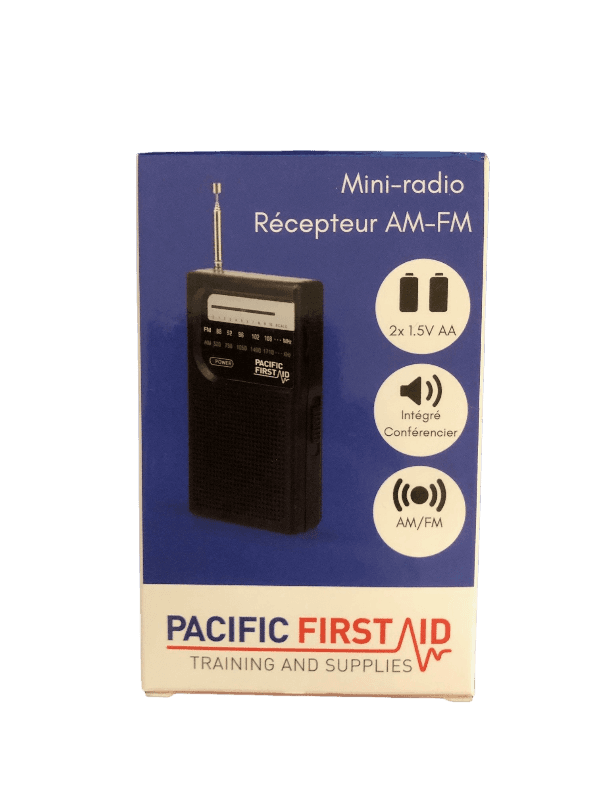 PFA Mini Radio with AM/FM Receiver
