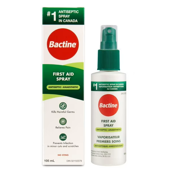 Bactine First Aid Pump Spray 105 ml