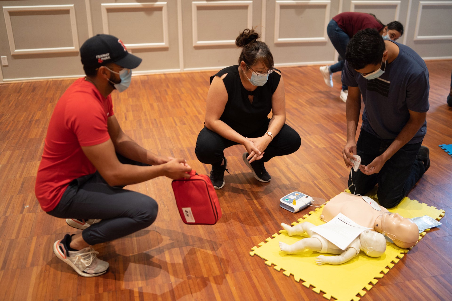 Essential first aid skills taught by experienced instructors