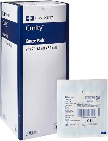 Curity Premium Woven Gauze Sponge 2"x2"