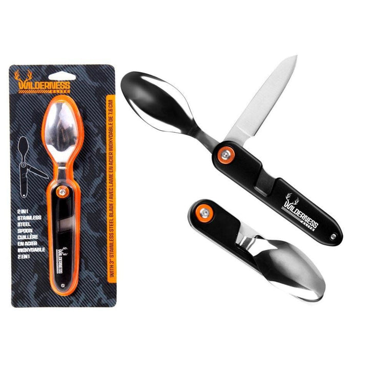 2 in 1 Stainless Steel Spoon