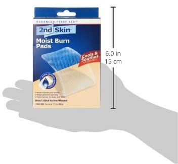 Moist Burn Pads - 2nd Skin Relief