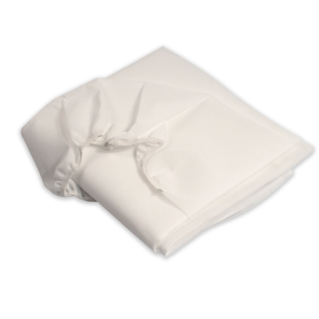 Heavy Duty Cot Sheet with Elastic - 30" x 71" - White