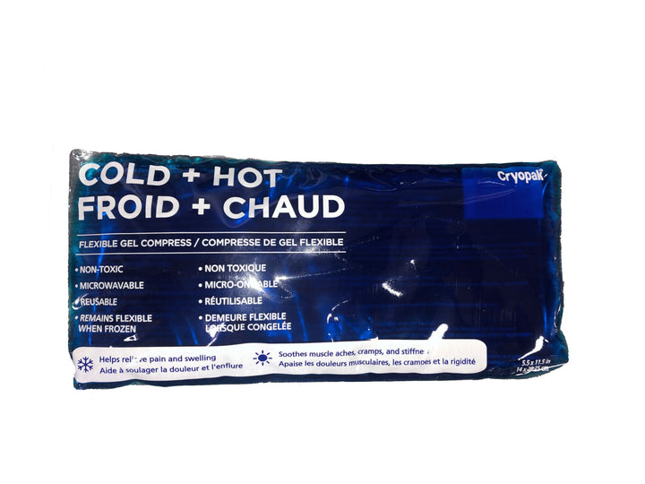 Cryopak Flexible Hot/Cold Gel Compress (5.5"x11.5")