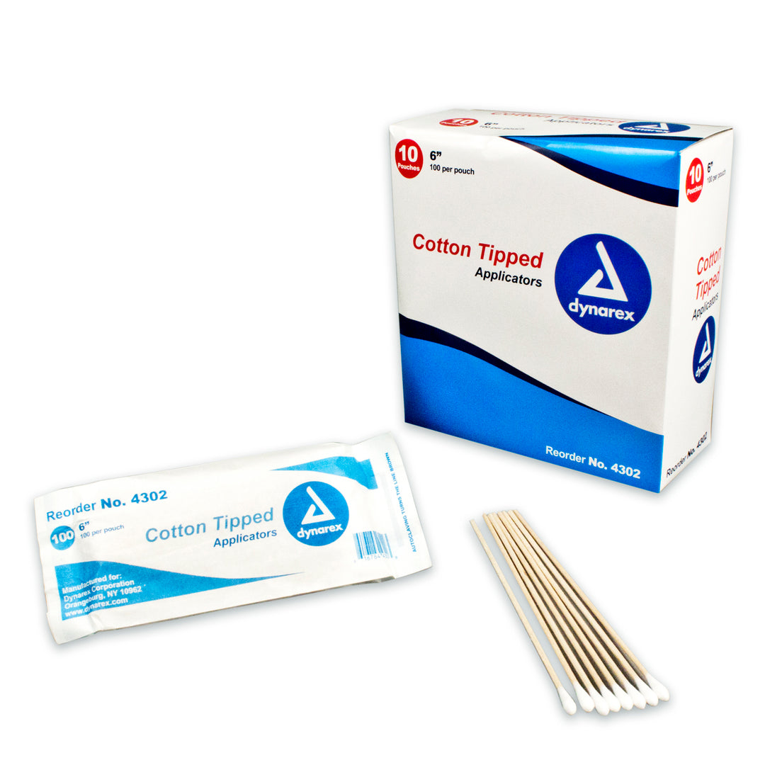 Alliance Cotton Tipped Applicators, Non-Sterile - 6"