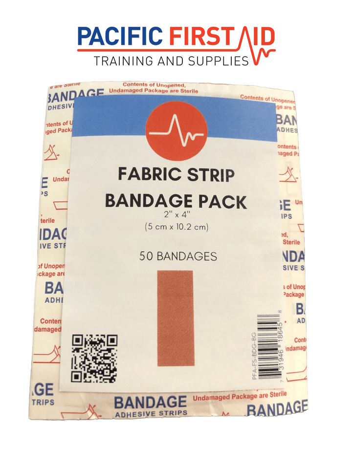PFA  Fabric Strip Large Bandage Patch Pack 2" x 4"