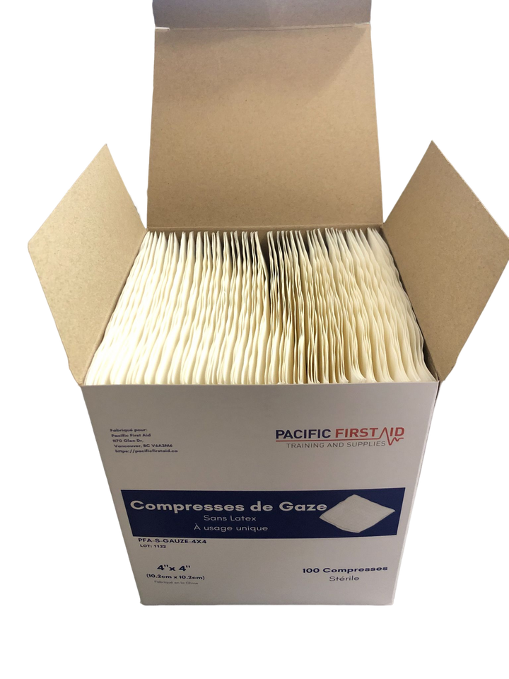Sterile Gauze Pad 3" x 3" & 4" x 4"