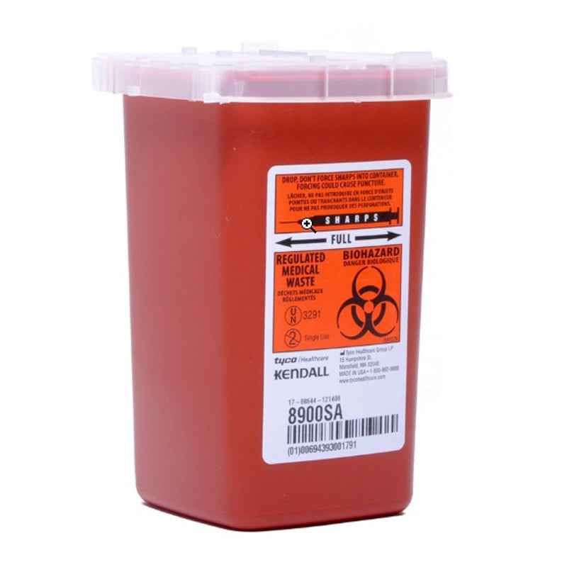 Sharps Biohazard Collector - 1 QT / 946 mL