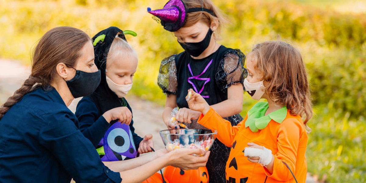 Trick or treating safely during covid
