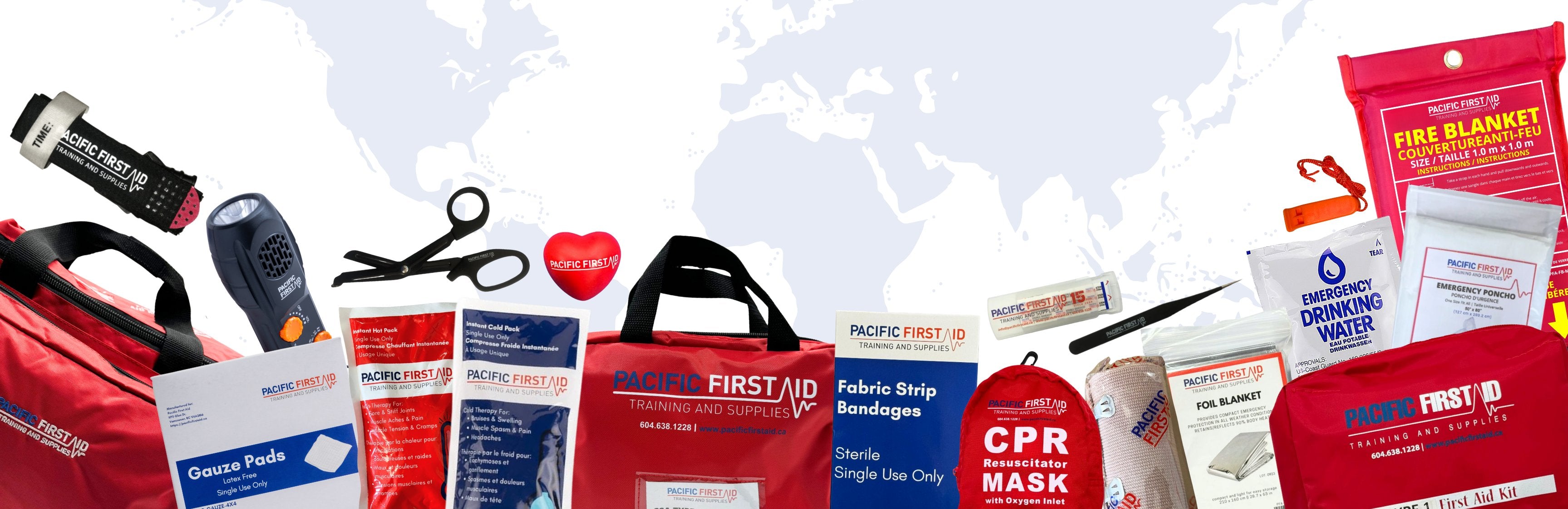 Pacific First Aid Canadian First Aid Supplies - The PFA Collection – Pacific First Aid