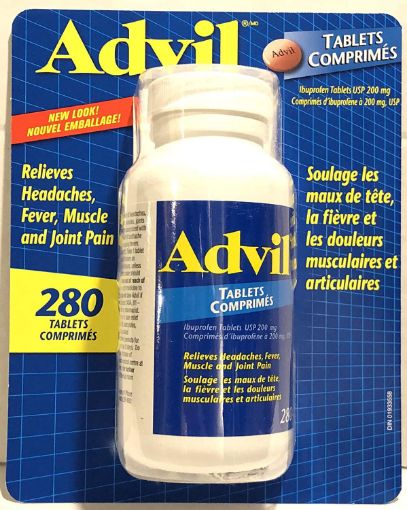 Advil (Ibuprofen) 200mg - 280 Tabs