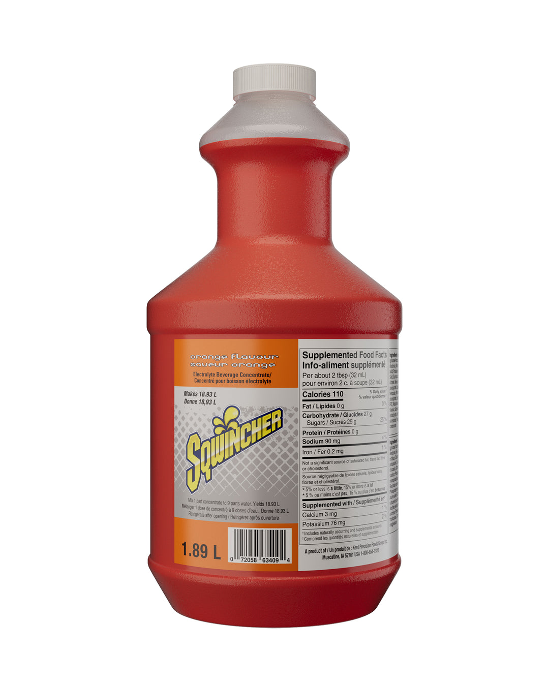 Sqwincher Concentrate Electrolyte Replacement Sports Drink 64oz