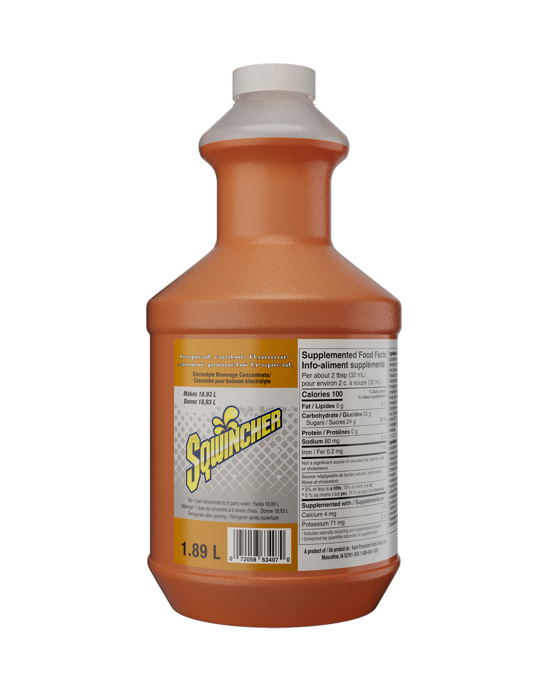 Sqwincher Concentrate Electrolyte Replacement Sports Drink 64oz