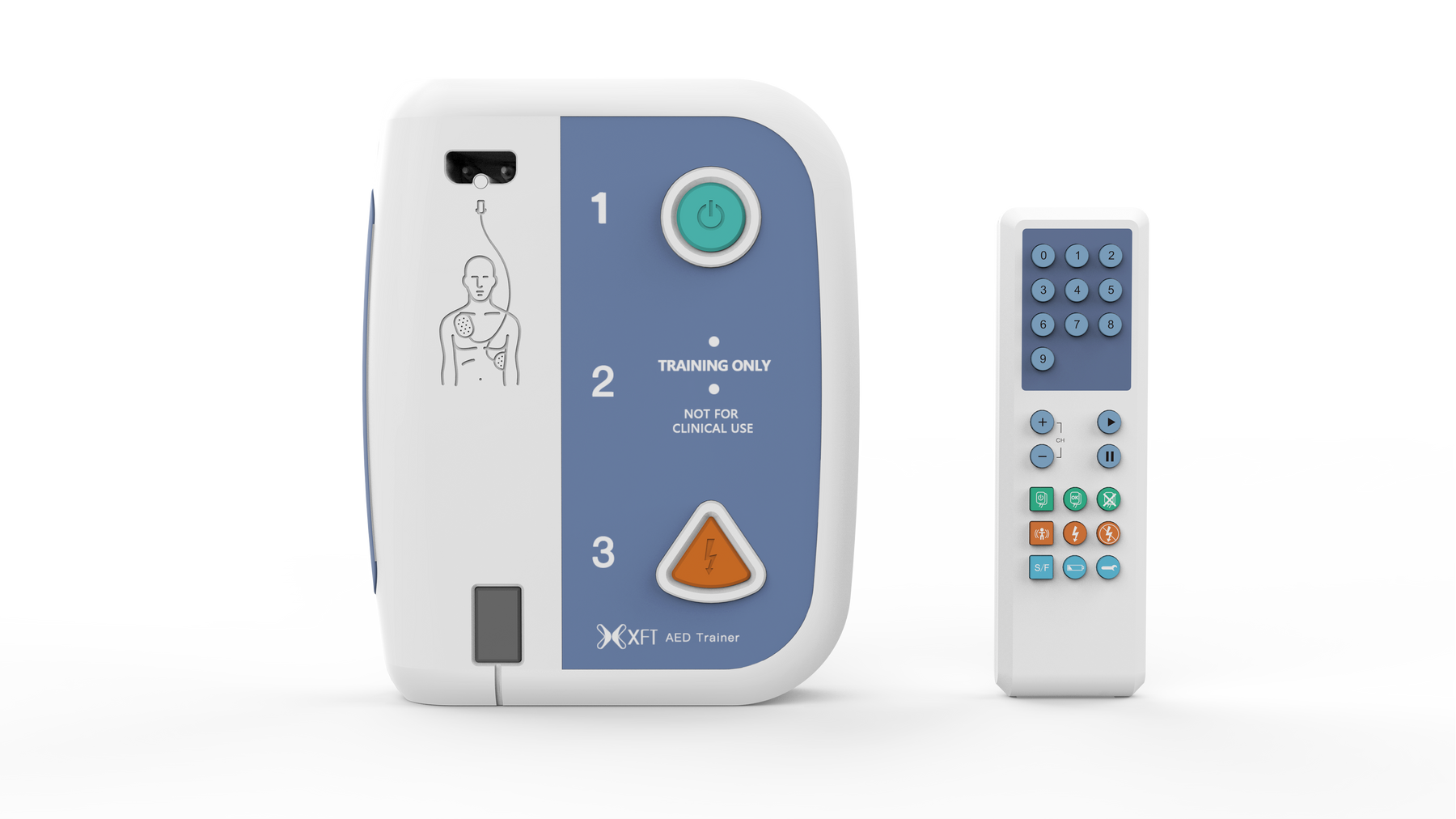Pacific First Aid XFT 120C+ AED Trainer – Pacific First Aid