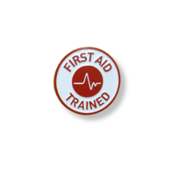 1-Inch First Aid Pins – Assorted Designs