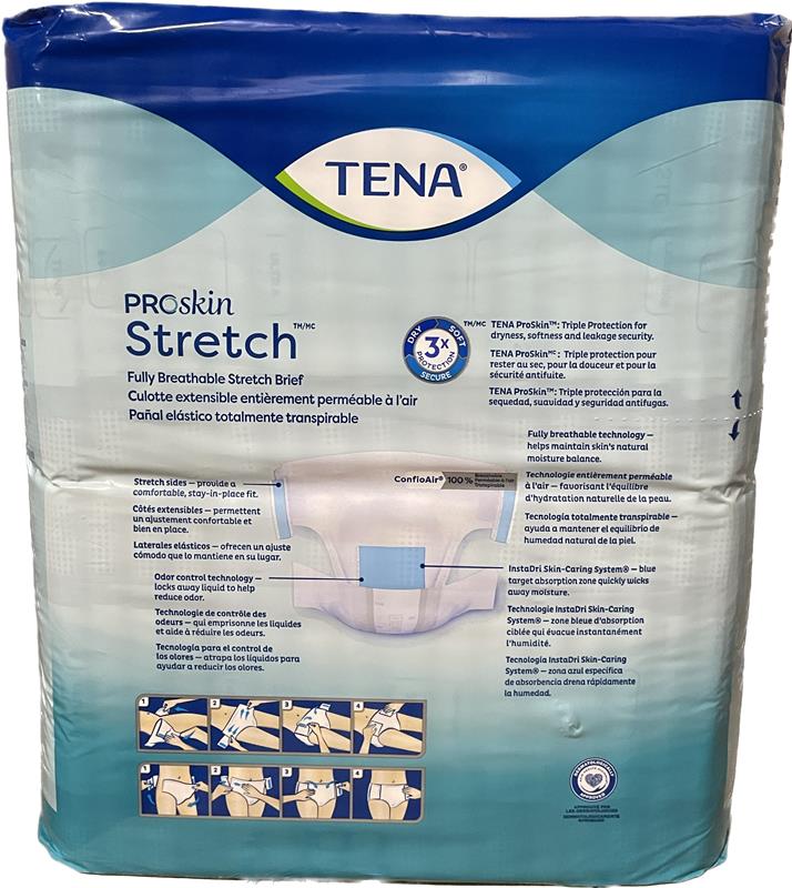 TENA Proskin Stretch Brief 2XL - 32 count