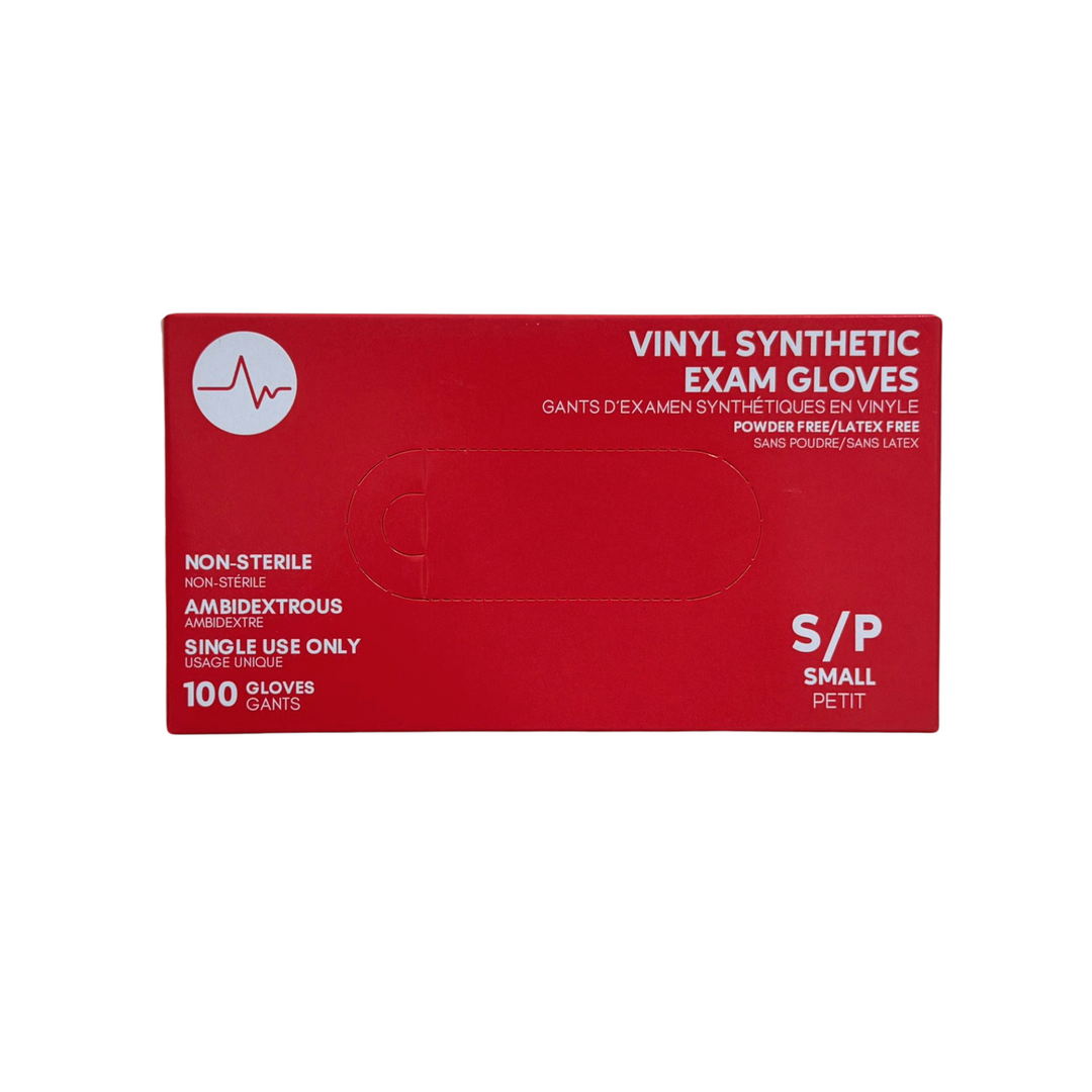 Pacific First Aid Vinyl Synthetic Exam Gloves