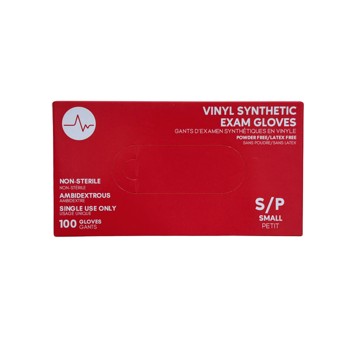 Pacific First Aid Vinyl Synthetic Exam Gloves