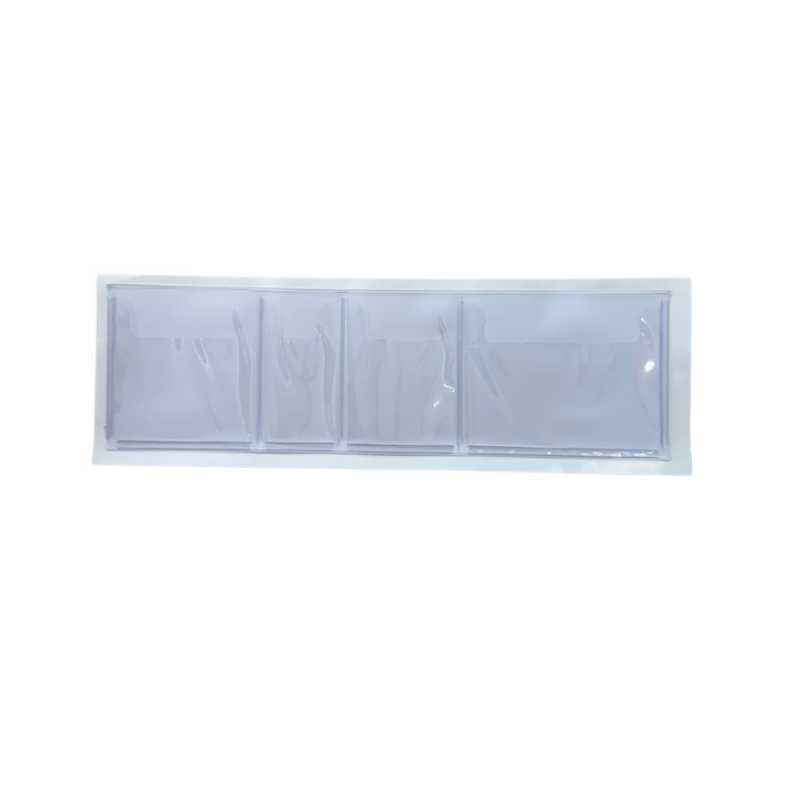 4-Pocket Door Pouch Organizer – 4" x 14" Medical Supply Holder