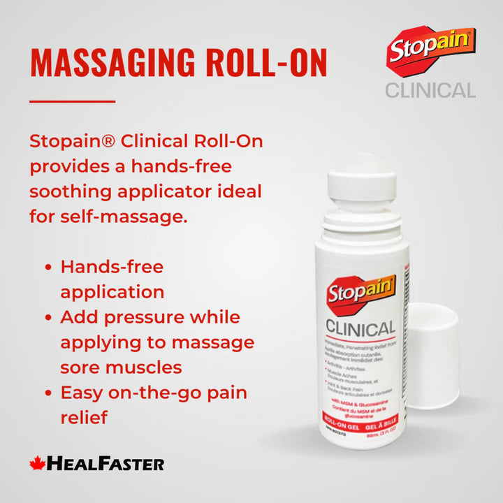 Stopain® Clinical Massaging Roll-On