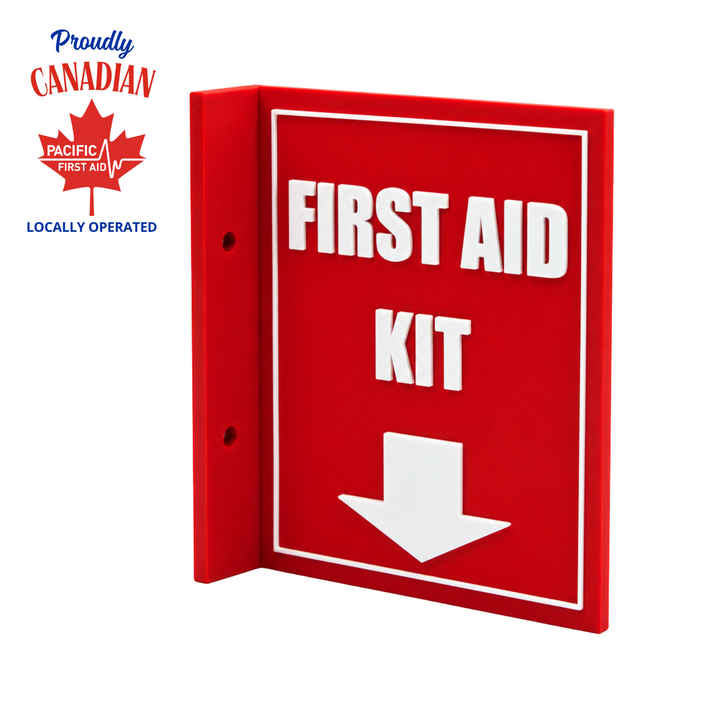3D First Aid Wall Signages