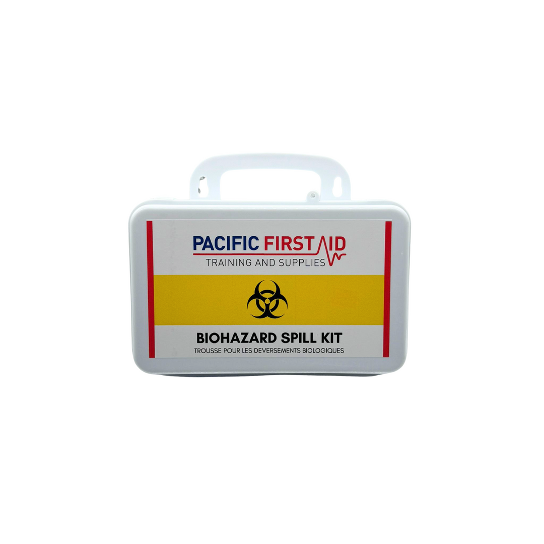 Biohazard Clean-Up Spill Kit in Plastic Case