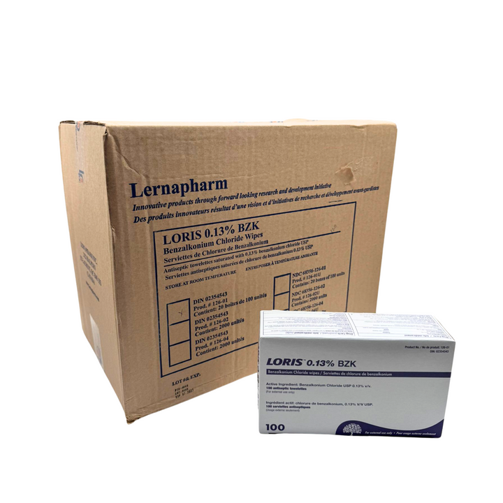 Loris BZK Antiseptic Wipe