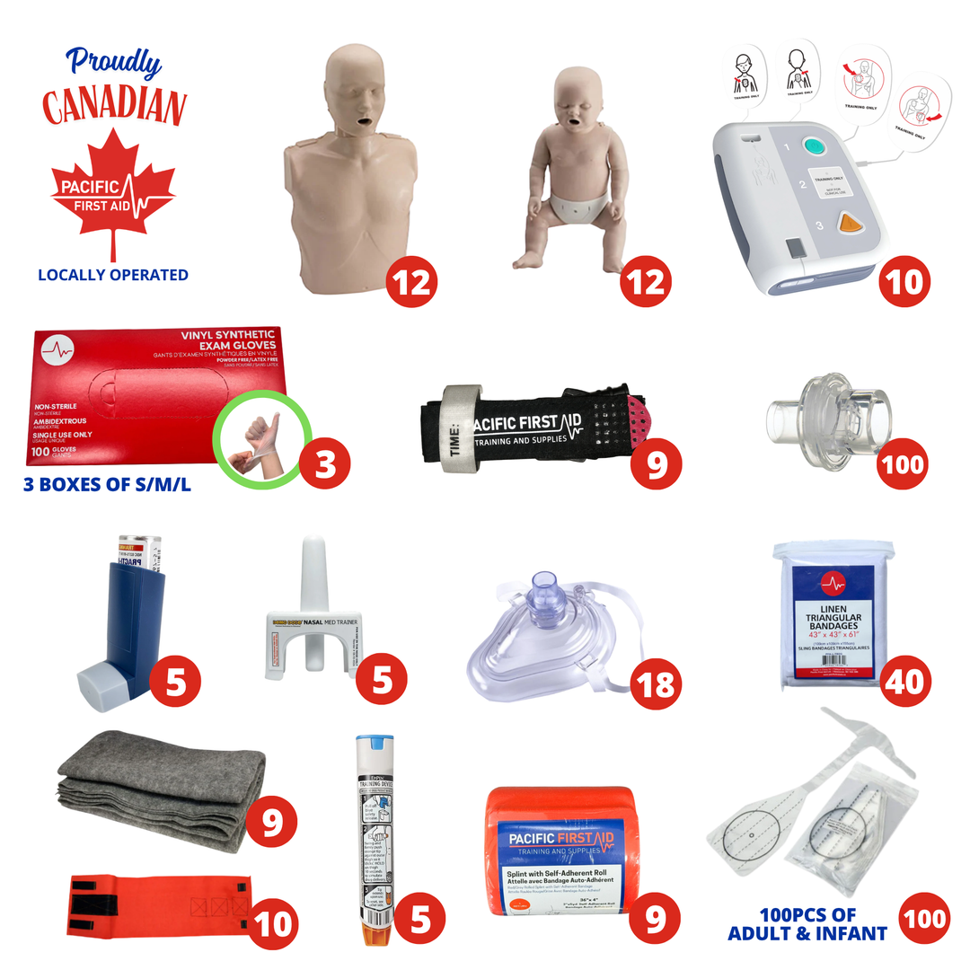 First Aid & CPR Trainer Advanced Kit
