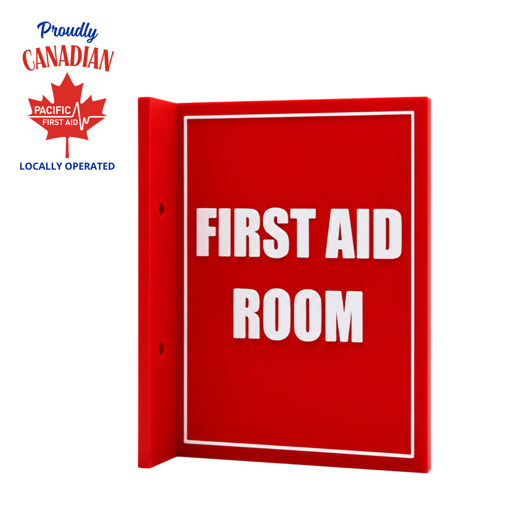 3D First Aid Wall Signages