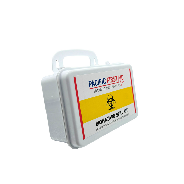 Biohazard Clean-Up Spill Kit in Plastic Case