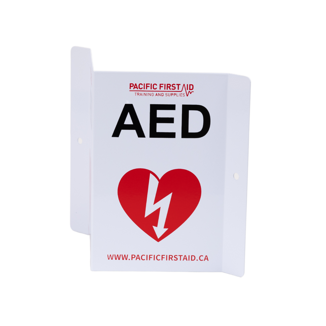 3D AED Wall Sign 4.5'' x 7''