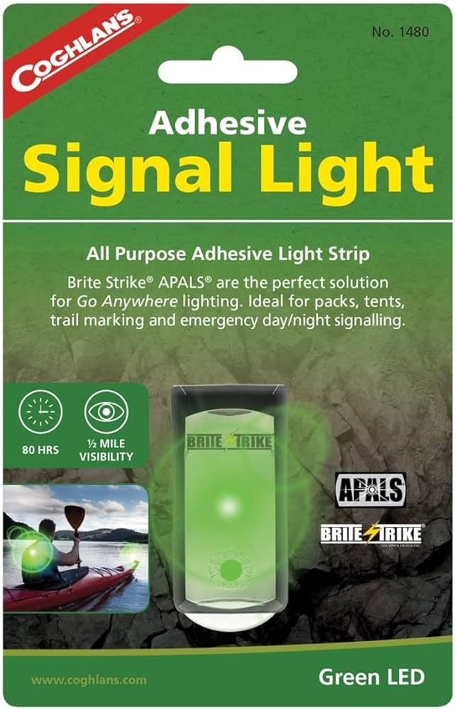 Adhesive Signal Light - Green