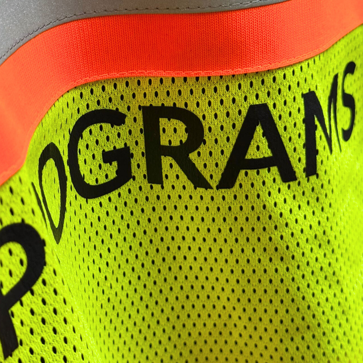 5-Point Tear-away Safety Vest One-Size – Custom Logo & Text Available