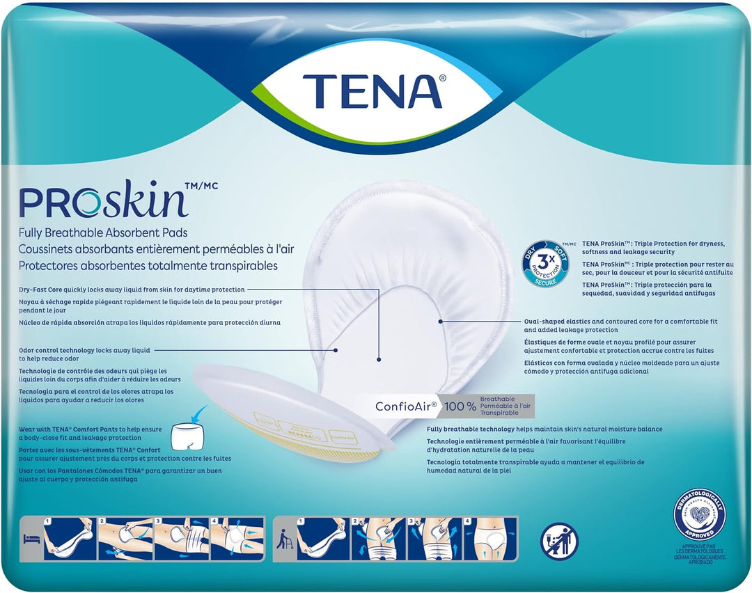 Tena Day Plus 2 Piece Incontinence Pads, 40 Count