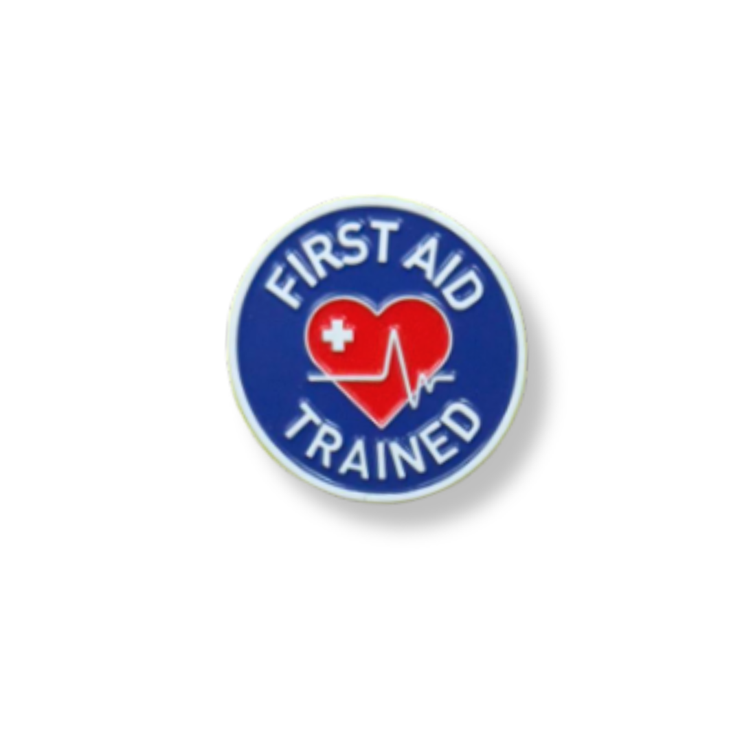 1-Inch First Aid Pins – Assorted Designs