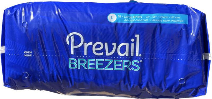 Prevail Breezers Ultimate Absorbency Large, 18 count Adult diapers