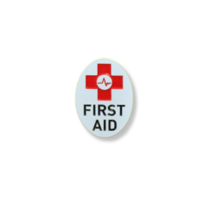 1-Inch First Aid Pins – Assorted Designs