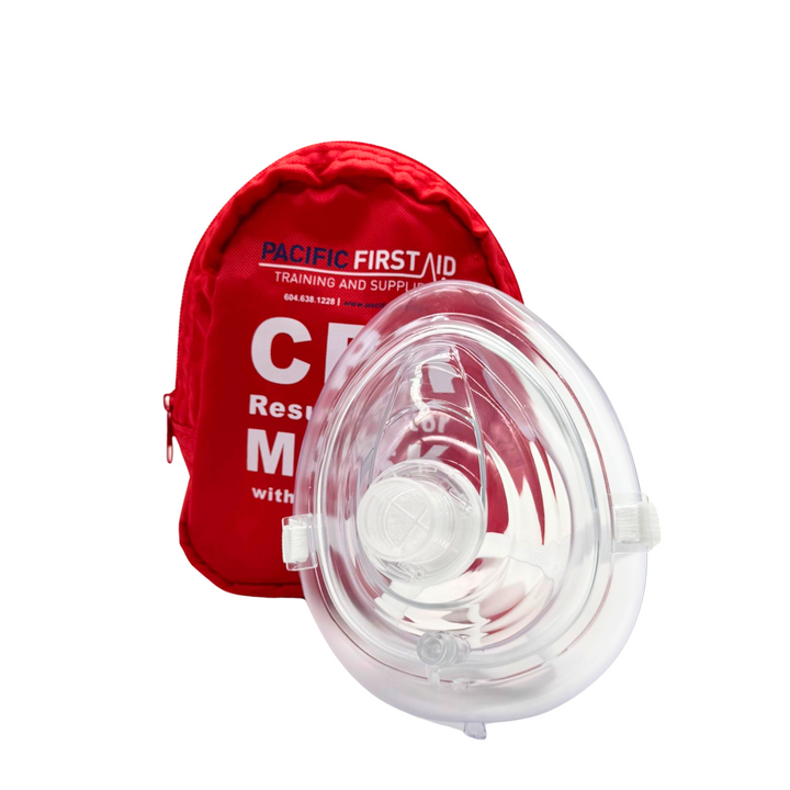 CPR Pocket Mask in Nylon Bag