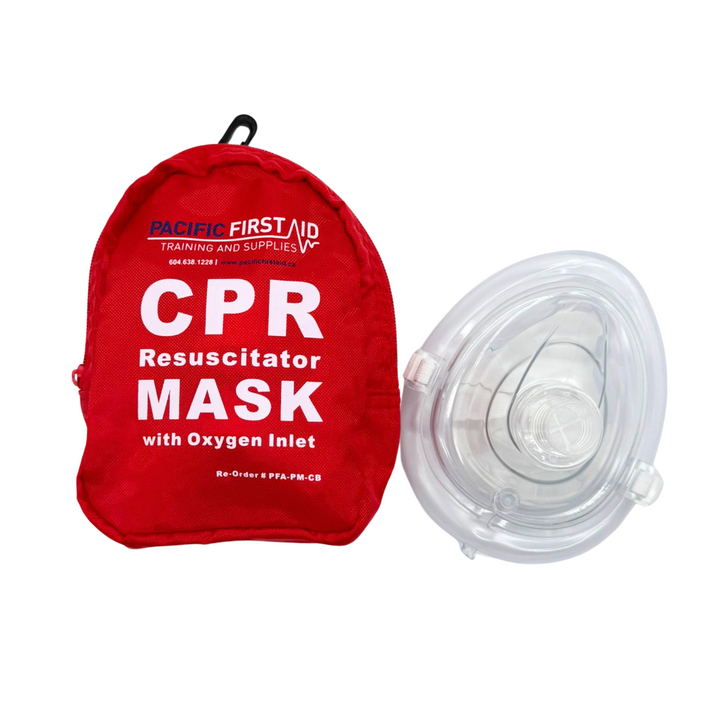 CPR Pocket Mask in Nylon Bag