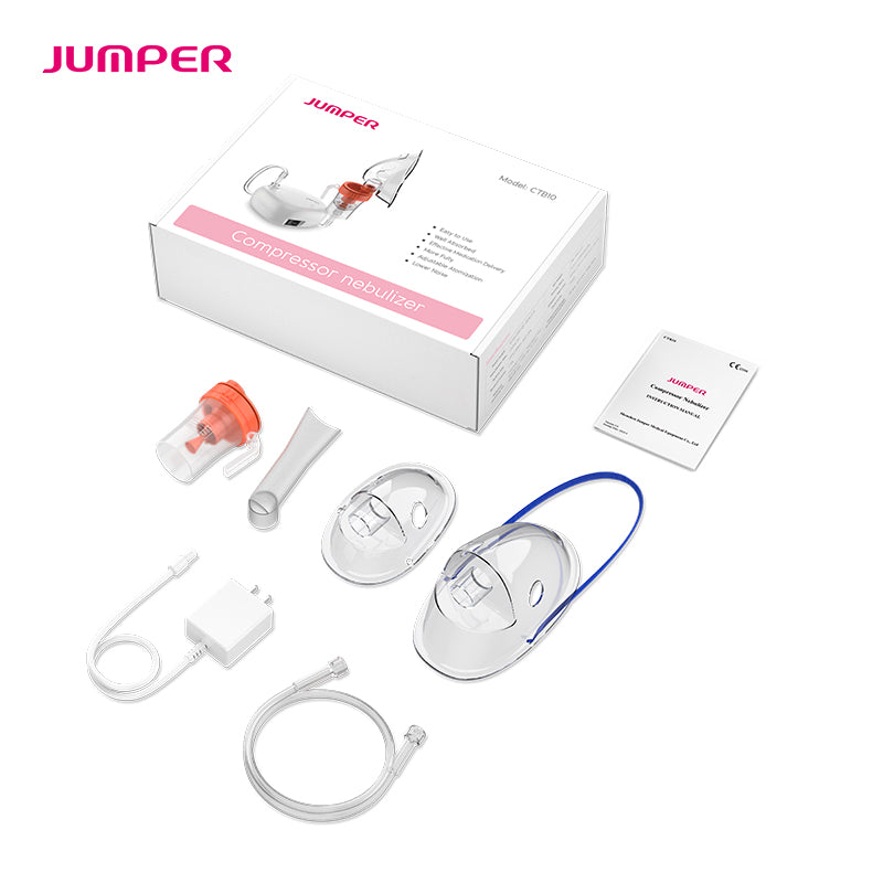 Compressor Nebulizer — Portable Quiet Nebulizer for Adults & Children
