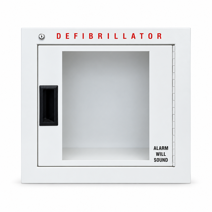 Used AED White Cabinet (No Key)