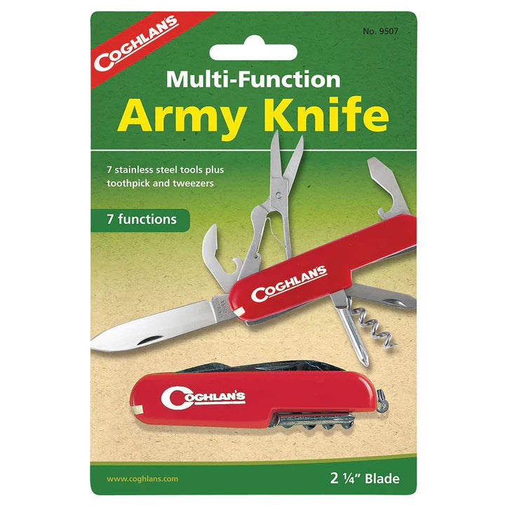 Multi-Function Army Knife (7 Functions)